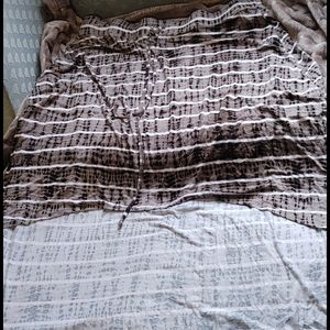 Torrid grey high low skirt